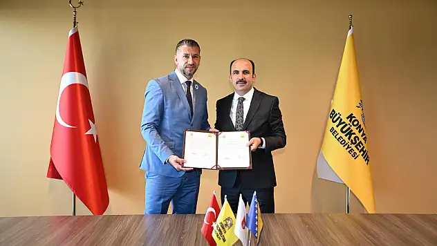 Eğitimden kültüre kapsamlı iş birliği: Konya-İliyaş kardeş şehir oldu