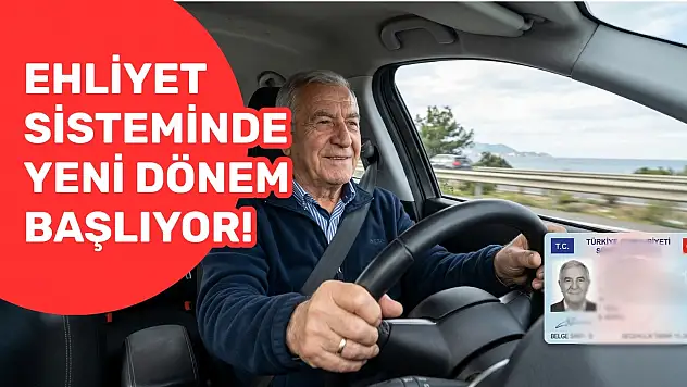 Ehliyet sisteminde köklü değişiklik: Trafikte yaş düzenlemesi geliyor