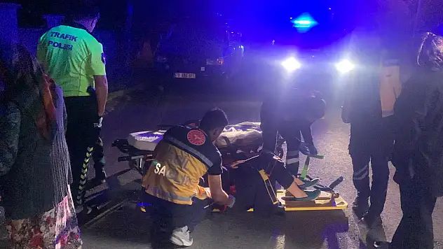 Elektrikli bisiklet kazası: 1 yaralı