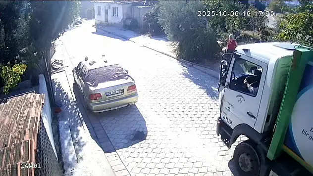 Elindeki çöp Azrail'i oldu! Feci bir şekilde can verdi...