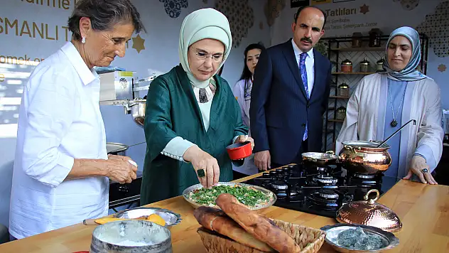 Emine Erdoğan Konya GastroFest'te