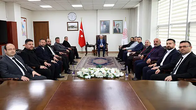Emlakçılar Odası'ndan Vali Akın'a ziyaret: Sektörün sorunları ve çözüm önerileri masaya yatırıldı
