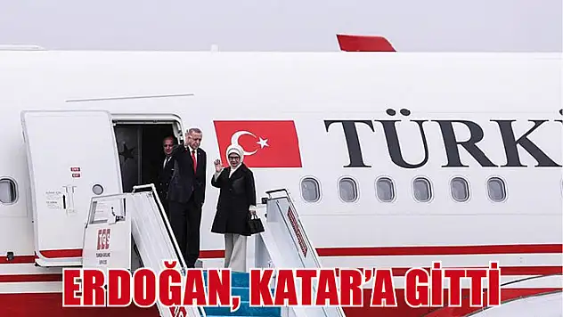 Erdoğan, Katar'a gitti
