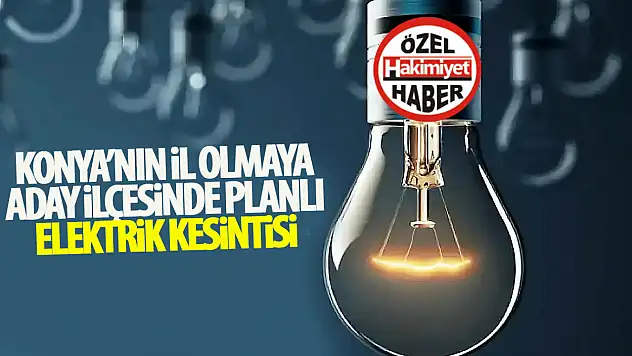 Ereğli'de Planlı Elektrik Kesintileri Duyuruldu