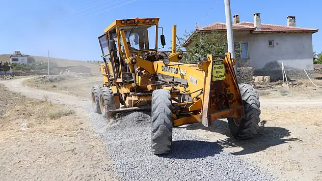 Ereğli'de yol çalışmaları hız kesmeden devam ediyor