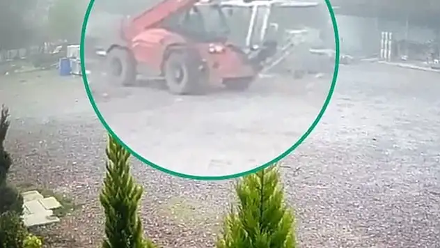 Eski çalışanın ihaneti! 5 milyonluk iş makinesini kaçırdılar