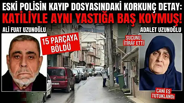 Eski polisin kayıp dosyasındaki korkunç detay: Katiliyle aynı yastığa baş koymuş!