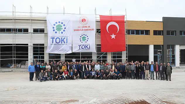 Eski Sanayi ve Karatay Sanayi Esnafı Yapımı Süren Yeni Sanayi Sitesini İnceledi