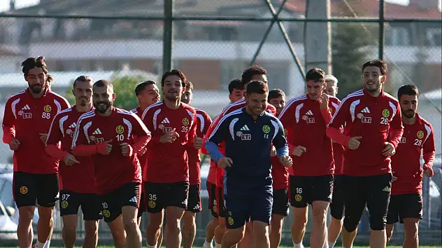 Eskişehirspor'da Bursa Yıldırım SK mesaisi sürüyor