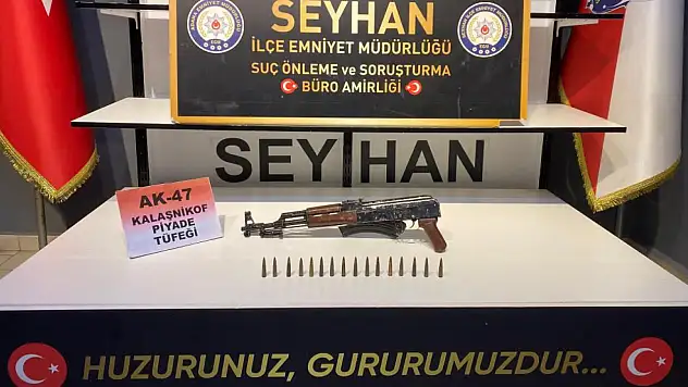 Evinde AK-47 Kalaşnikof bulundu: 'Benim değil Oğlumun' dedi