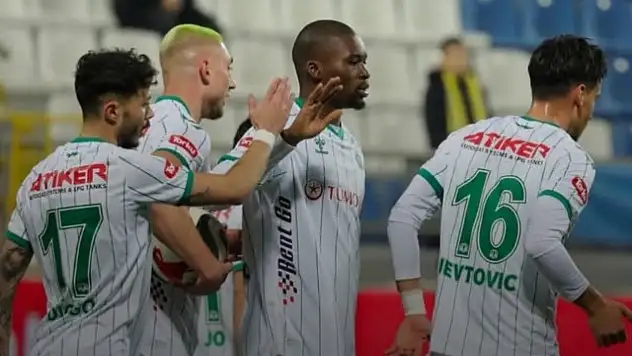 Eyüp attı, Konyaspor kazandı:Anadolu Kartalı seri başı oldu.