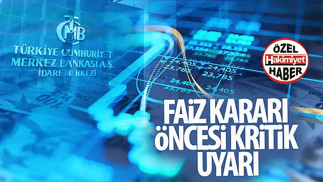 Faiz Kararı Öncesi Kritik Uyarı: 'Karamsarlık Ataleti, Atalet Ekonomik Çöküşü Getirir'