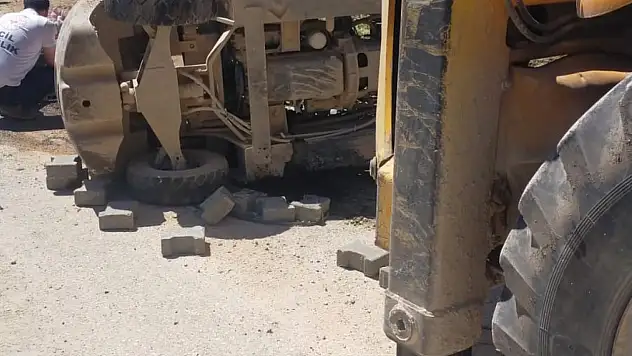 Forklift altında kaldı, hayatını kaybetti!