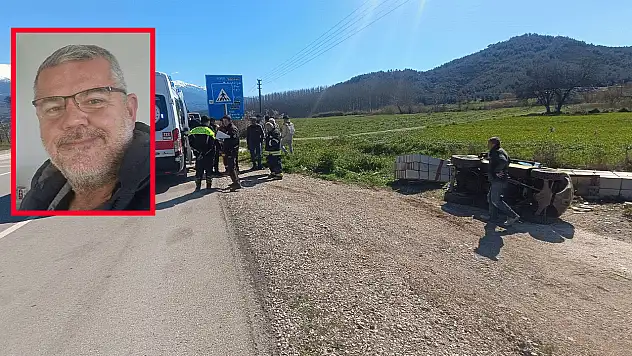 Forkliftin altında kalan işçi feci şekilde can verdi