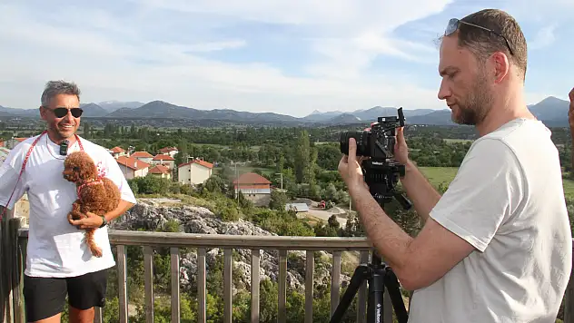 Fotoğraf tutkunlarına doğal stüdyo oldu