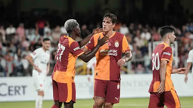 Galatasaray'dan hazırlık maçında gol şov!