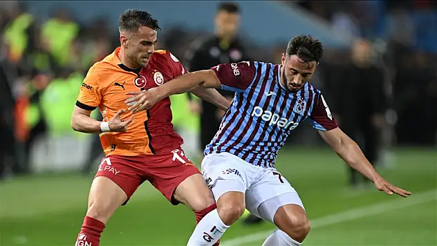 Galatasaray ile Trabzonspor, Türkiye Kupası finalinde mücadele edecek