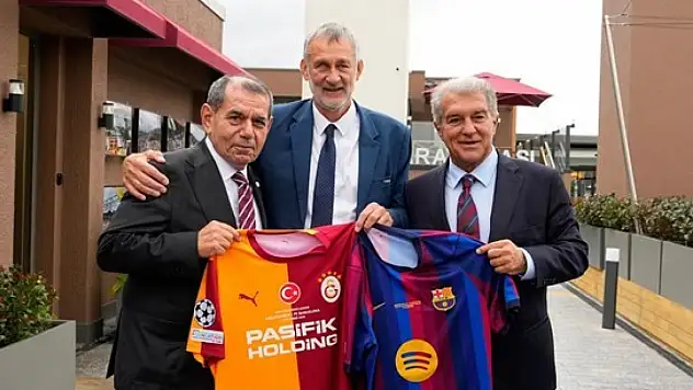 Galatasaray ve Barcelona dostluk yemeğinde buluştu