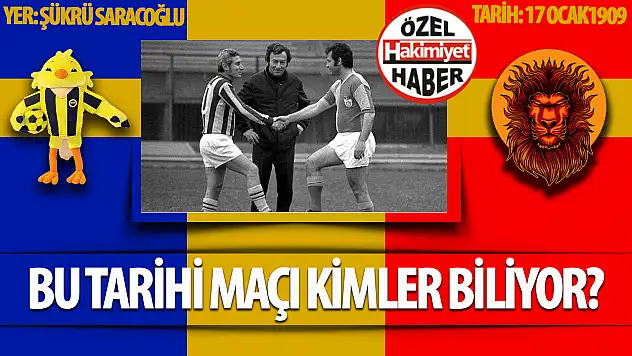 Galatasaray ve Fenerbahçe Arasındaki Tarihi Rekabet: İlk Derbiye Dair Bilgiler