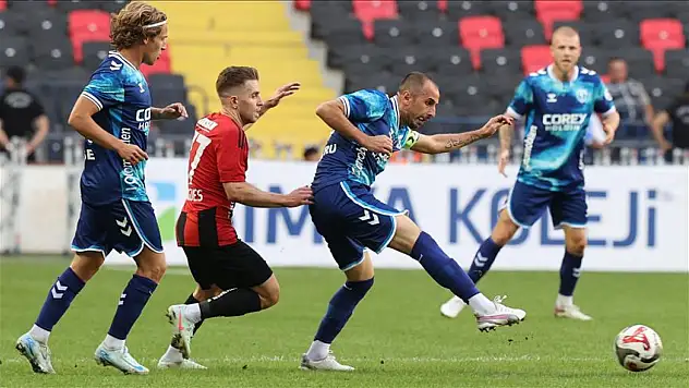 Gaziantep FK ile Samsunspor puanları paylaştı