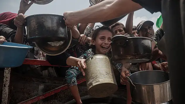 Gazze'de açlıkla mücadele devam ediyor