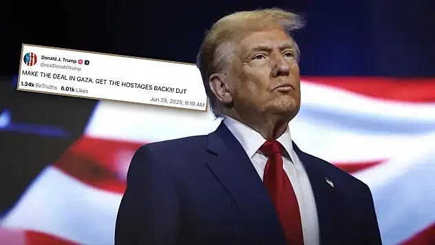 Gazze'de savaş bitiyor mu? Trump'tan dikkat çeken açıklama