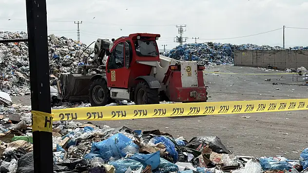Geri dönüşüm tesisinde kahreden kaza