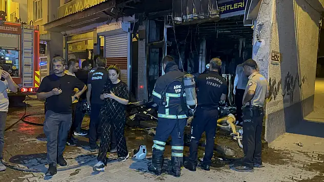 Giyim mağazasına molotofkokteyli saldırısı