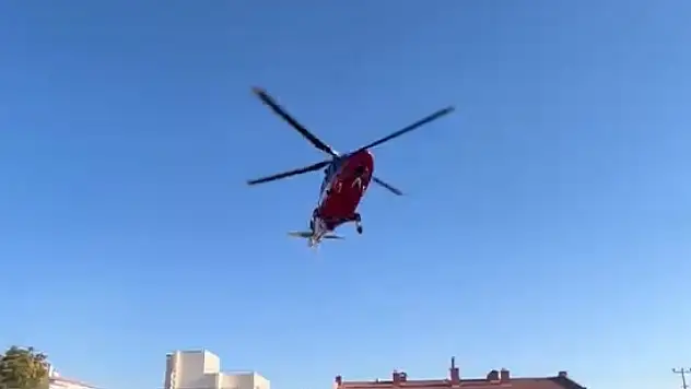 Göğüs ağrısıyla hastaneye gitti, hava ambulansıyla Konya'ya sevk edildi