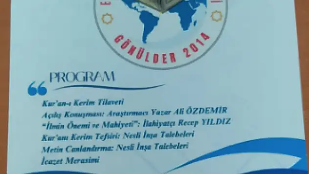 GÖNÜLDER, Nesli İnşa, Tanışma ve Tanıtma programı düzenleyecek!