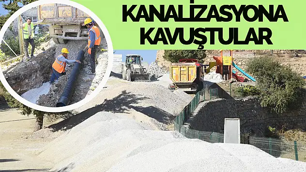 Hadim Göynükkışla'da Kanalizasyon Sevinci