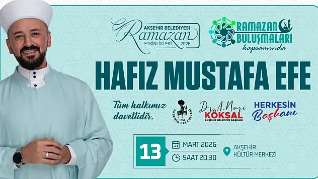 Hafız Mustafa Efe Konyalılar ile buluşacak!