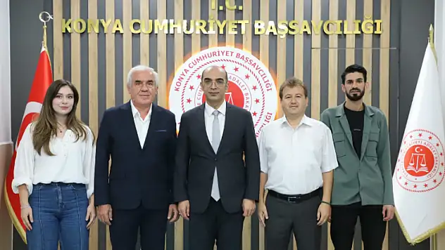 Hakimiyet Gazetesi'nden Başsavcı Mehmet Uzun'a hayırlı olsun ziyareti!