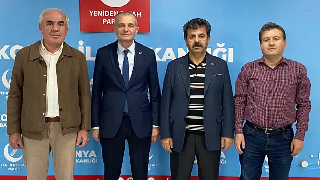 Hakimiyet Gazetesi'nden Yeniden Refah Partisi Konya İl Başkanlığı'na ziyaret!