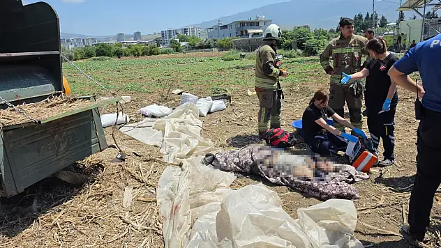 Hasat sırasında korkunç kaza: 24 yaşındaki genç feci şekilde hayatını kaybetti