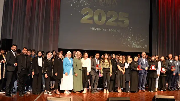 Hüma'da mezuniyet sevinci yaşandı!