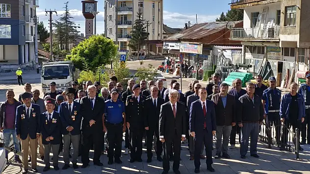 Hüyük'de gaziler unutulmadı!