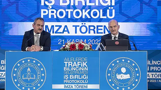 İçişleri Bakanlığı ile MEB arasında işbirliği protokolü