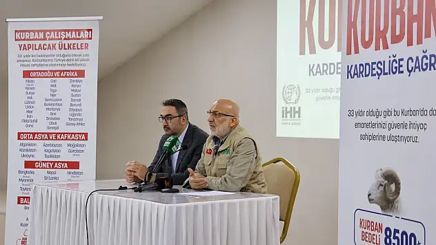 İHH Konya Şubesi'nden önemli çağrı