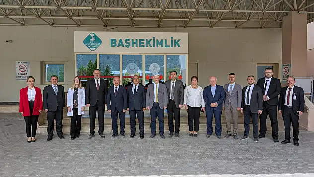 İl Sağlık Müdürü Koç'tan Akşehir ziyareti