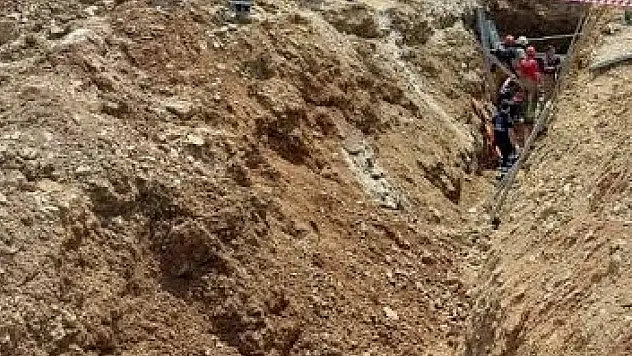 İnşaatta Göçük! 1 işçi kurtarıldı, diğeri için zamanla yarışılıyor