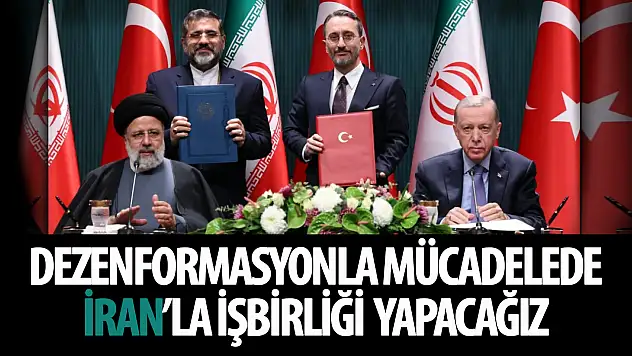 İran ile dezenformasyonla mücadelede iş birliği