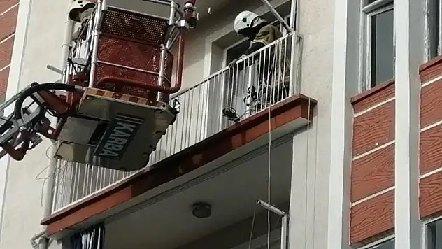 Isparta'da facianın eşiğinden dönüldü! Soba kovası yangına neden oldu!