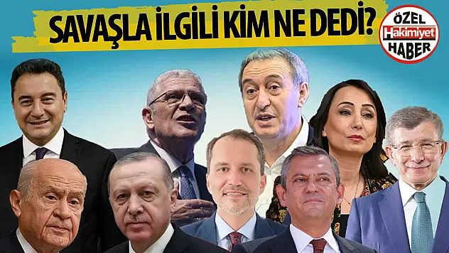 İsrail-İran Gerilimine Türkiye'den Sert Tepkiler: Siyasi Partiler Ortak Tavırda Buluştu