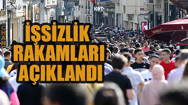 İşsizlik rakamları açıklandı