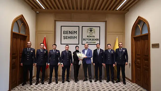 İtfaiye Haftası'nda Başkan Altay'a anlamlı ziyaret