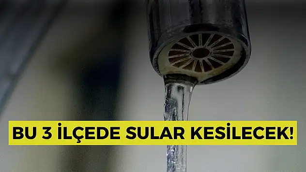 İZMİR SON DAKİKA: İzmir'in 3 ilçesinde sular kesilecek! İşte 8 Eylül Pazartesi mahalle mahalle su kesintisi listesi