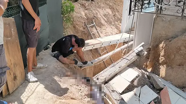 İzolasyon çalışması yaparken üzerine balkon çöktü: 1 ölü