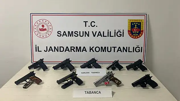 Kaçak silah ticaretine yönelik operasyon!