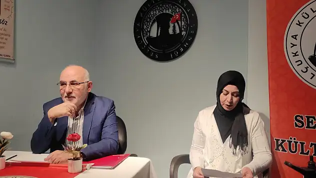 Kalemle yoğrulmuş bir ömür: Salih Sedat Ersöz Selçukya'da konuştu